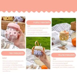 350ml Hoho bottles portable clear drinking cup - Image 3