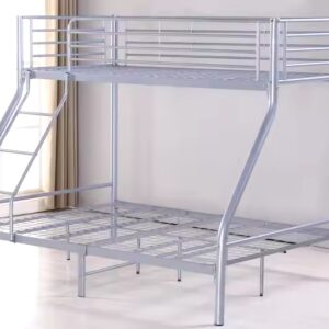High quality Metal bunk bed Double decker bed composite bed for 3 people - Image 5