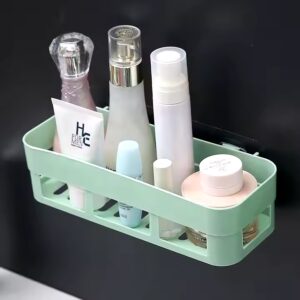 Wholesale Price Bathroom Shelving Wall Hanging Bathroom Perforation-Free Suction Cup Bathroom Storage Tripod - Image 6