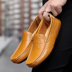 Men's Shoes Casual Men's Shoes Fashion Leather Shoes - Image 1