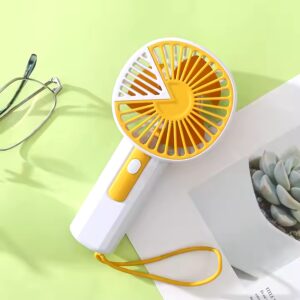 Travel Home USB Charge Battery Powered Air Cooling Fan Rechargeable Wireless Pocket Fan Portable Mini Desk Electric Fan - Image 5