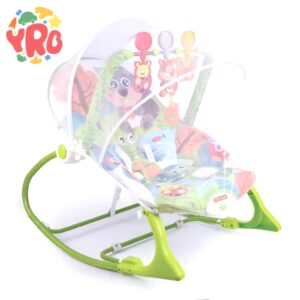 3 in 1 Hot Selling Babies Rocking Chair Electric Soft Vibrating Swing Baby Rocker with Mosquito Net - Image 7