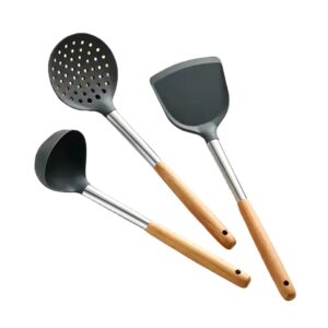 A complete set of stir fried vegetable shovels and kitchen utensils - Image 6