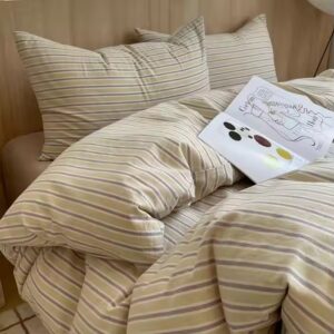 Modern Striped Duvet Cover Sets - Image 1