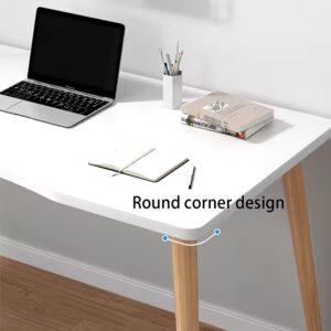 Modern simple style household bedroom living room wooden office study desk - Image 4