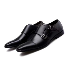 New Men's Dress Shoes Formal Fashion Elegant Wedding Leather Shoes Man Business Office Flats Oxfords for Men - Image 2