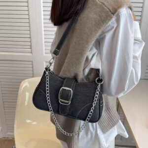 Small and fashionable versatile crossbody shoulder bag sac main femm sac - Image 3