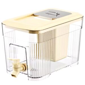 Household 6L Iced Beverage Dispenser Refrigerator Cold Water Kettle with Faucet Large Capacity Plastic Beverage Pot - Image 2