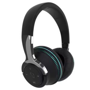 LED light H2 Wireless Headphones 5.0 Blue tooth Earphone Foldable Bass with TF Card For iPhone Sumsamg Phone With Mic Headsets - Image 3