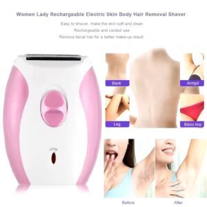 HOT Rechargeable Lady Shaver Hair Remover Women Razor Cordless Facial Hair Remover Machine Bikini Trimmer Leg Electric Razor - Image 6
