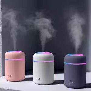 Colorful 300ml Cool Mist Humidifier Essential Oil Diffuser - Image 7