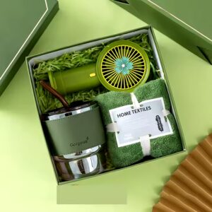 Bath Spa Gift Set 12oz Stainless steel Thermos wine glass Gift box for lady's birthday gift for women Luxury - Image 3
