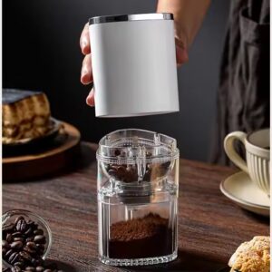 Small portable mini home kitchen coffee grinder machine mill automatic USB charging electric coffee grinder - Image 4