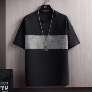 Summer short sleeve men Korean version of loose fashion trend color matching personality casual shirt - Image 3