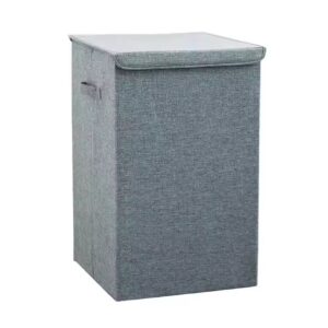 Cotton foldable large capacity multifunctional clothes storage organizer storage box laundry hamper basket - Image 5