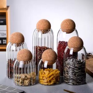 Factory Sale Various Bottom Spice Storage Set Empty Jars Glass Wholesale - Image 6