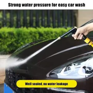 High Pressure Water Hose Nozzle Spray Adjustable Garden Hose Nozzle Spray Car Washing And Pet Cleaning Tools - Image 3