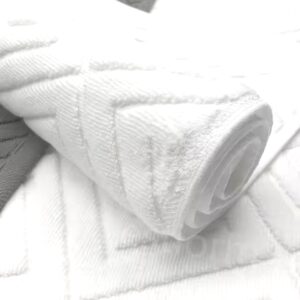 100% cotton luxury hot selling customized bathroom jacquard bath mats - Image 6