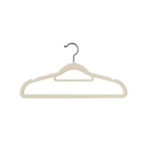 Velvet Hanger Black And Velvet Hangers Flocked Suit Coat Clothes Velvet Hangers - Image 3