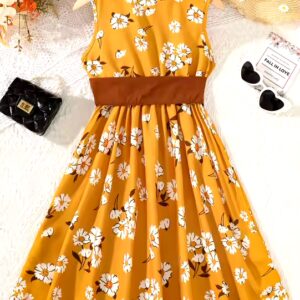 Girls Sleeveless Dress Girls Dresses 2-12 Children Clothing Dresses For Girls - Image 3