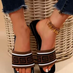 Luxury Women Shoes Flat Sandals Shoe Top Quality Designer Slipper Slides Women Ladies Brands Logo Slippers Slides For Women - Image 7