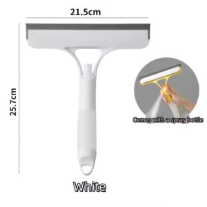 Self-watering Spray Cleaner Car Window Cleaner Spraying Water Cleaning Floor Tile Glass Windshield Scraper Soft Wiper - Image 3