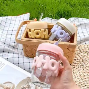 350ml Hoho bottles portable clear drinking cup - Image 1
