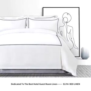 500 TC Egyptian Cotton Fabric Bedding Set Bed Sheets Wholesalers - Image 3