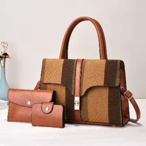 3 pieces set simple casual tote bags - Image 4