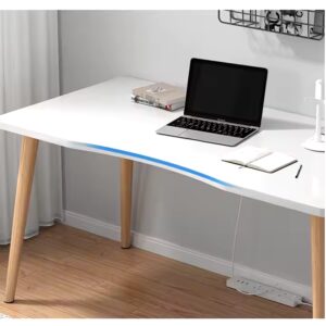 Modern simple style household bedroom living room wooden office study desk - Image 7
