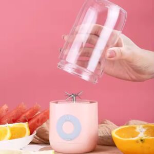 Good Quality 500ml 6 Blades Electric Juicer Portable Travel Personal Blender Cup Mini Blenders USB Juicer Cup - Image 3