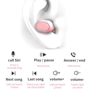 E7S TWS Wireless Headphones Blue tooth earphone Control Sport Headset Microphone Music Earphone Work On All Smartphone Earbuds - Image 6
