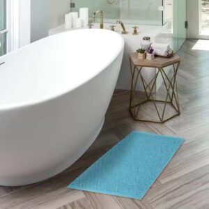 100% cotton luxury hot selling customized bathroom jacquard bath mats - Image 4