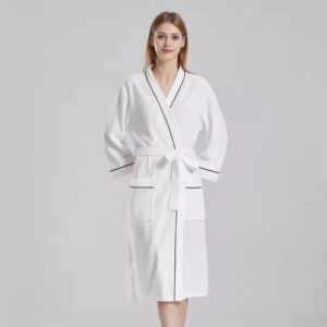 Universal size 5 star hotel bathrobe - Image 3