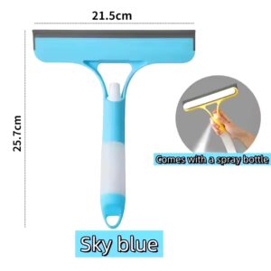 Self-watering Spray Cleaner Car Window Cleaner Spraying Water Cleaning Floor Tile Glass Windshield Scraper Soft Wiper - Image 5