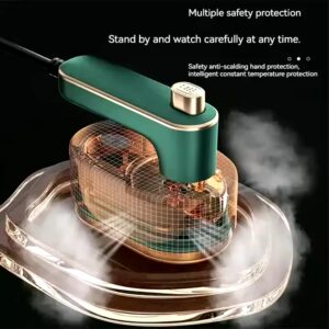 Mini Rotating Steam Iron Handheld Wet And Dry Double Hot Steam Generator Portable Garment Steamer Home Travelling Hanging Ironin - Image 3