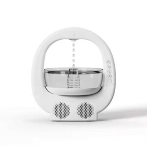 Hot Selling Anti-Gravity Water Drop Humidifier Night Light Portable USB Wireless Speaker Households diffuser humidifier - Image 7