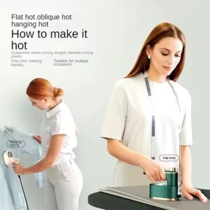 Mini Rotating Steam Iron Handheld Wet And Dry Double Hot Steam Generator Portable Garment Steamer Home Travelling Hanging Ironin - Image 4