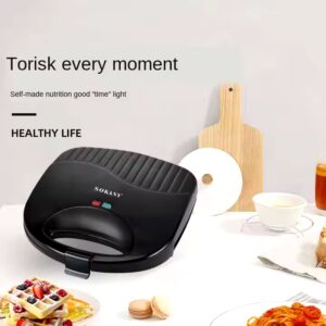 Wholesale Mini Waffle Maker Breakfast Machine Electric Toast Grill Commercial 4 Slices Non Stick Press Sandwich Maker - Image 5