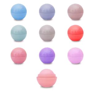 Organic Lip Care Moisturizing Chapstick Private Label Lip Cream Exfoliating Purple Round Ball Pink Lip Balm - Image 7
