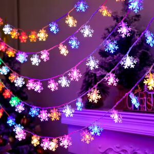 Hot Selling 1.5m3m6m10m50m100m Festoon Christmas String Lights IP44 RGB Warm White LED Solar Star IP65 Halloween Decorations - Image 3