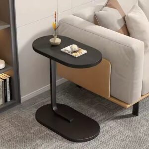 Light Luxury Side Table, C Shaped End Table For Couch Sofa Bed, Desktop C Table For Living Room, Bedroom - Image 4