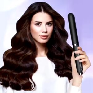 Wholesale Popular PTC Heating 2 in 1 Hair Straightener Curler Easily Use Multifunction ceramic Hair Curling Iron For Travel - Image 7