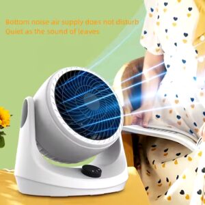 Household Desktop Air Circulation Fan Large Wind Turbine Energy Eaving Desk Fan For Home Bedroom - Image 5
