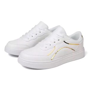 Women's EVA Skate Shoes Sporty Lace-Up Sneakers Easy-Matching Walking Anti-Slippery Running Shoes - Image 5