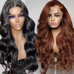 150% 180% Density HD Full lace Human Hair Wig natural body wave Virgin Human Hair Lace Front Wig for Black Women - Image 3