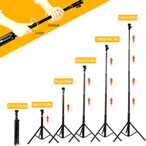 2023 New Dimmable 10 Inch Photography Lighting ring light with scaling tripod stand 16 colour Led RGB Ring Light - Image 4
