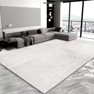 Modern style Rug Popular Cream Style Carpet Living Room Luxury New Vintage Light French Bedroom Bedside Luxury Area Carpet - Image 6