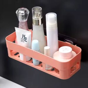 Wholesale Price Bathroom Shelving Wall Hanging Bathroom Perforation-Free Suction Cup Bathroom Storage Tripod - Image 5