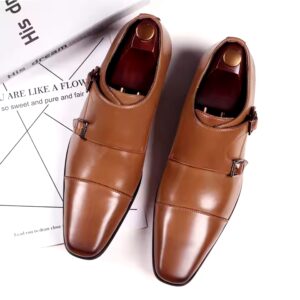 New Men's Dress Shoes Formal Fashion Elegant Wedding Leather Shoes Man Business Office Flats Oxfords for Men - Image 6